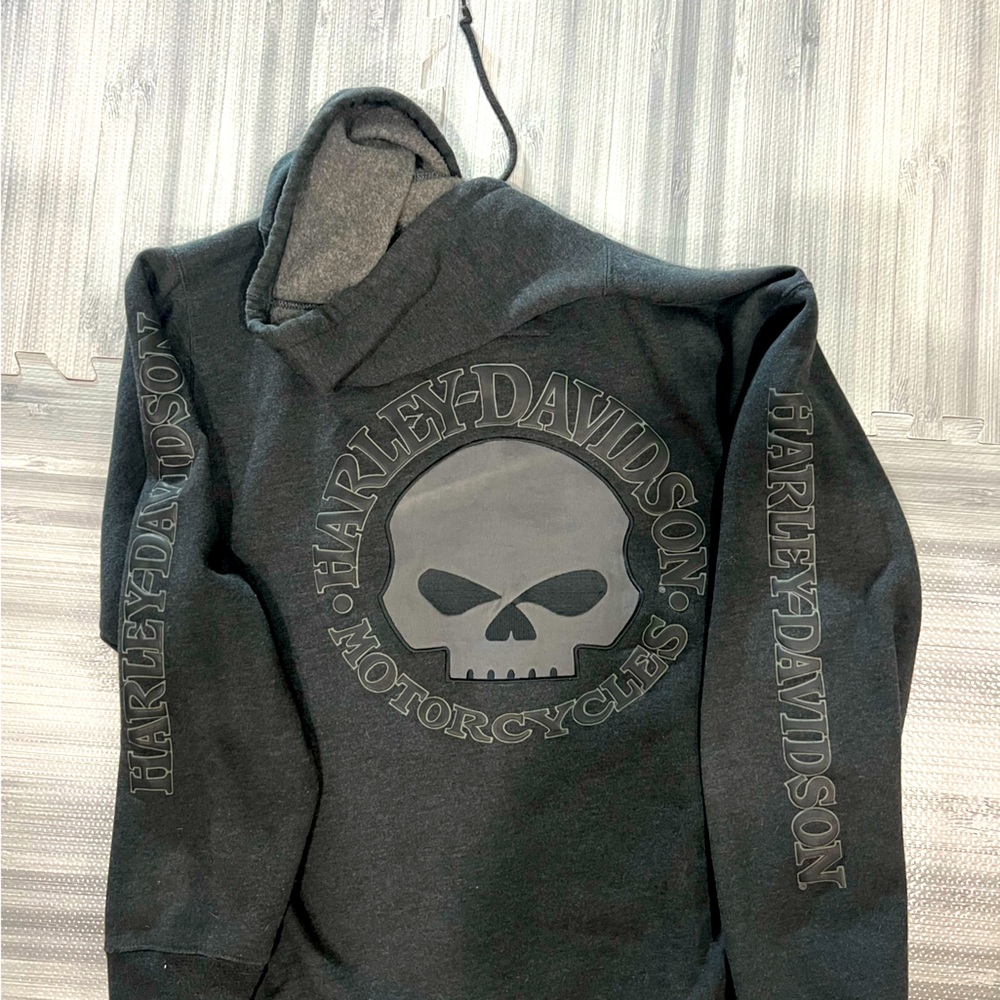 Harley Davidson Hoodie / Sweatshirt 
Dark gray